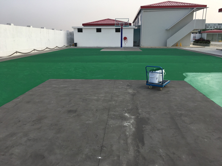 浦东球场翻新改造施工