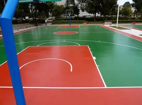 浦东球场地面翻新,裂缝修重要性